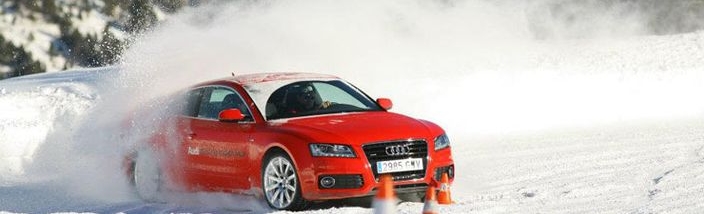 Vuelven los cursos de conducción Audi Winter Driving Experience