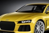 Coupé deportivo con sistema de propulsión híbrido enchufable, homenaje al 30 aniversario del Audi Sport quattro.