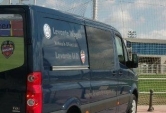 Entregamos un Volkswagen Crafter a la escuela deportiva del Levante U.D.