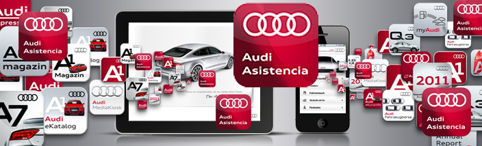 Audi Asistencia APP,  todo el servicio de Audi al alcance de la mano