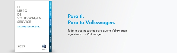 El Libro de Volkswagen Service 2015, siempre te será útil