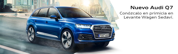 Un avance del nuevo Audi Q7 llega a Levante Wagen