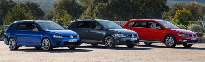 Presentamos los nuevos Golf Alltrack, Golf Variant GTD y Golf Variant R