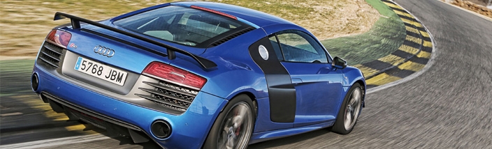 Audi R8 V10 Plus Exclusive Edition: espectáculo faros láser