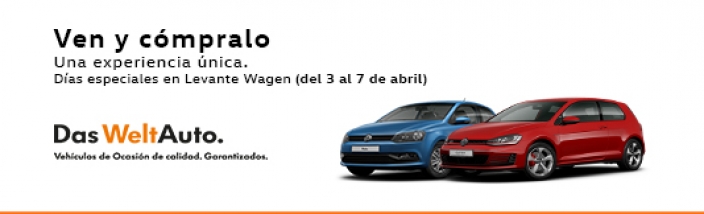 Ven y compra tu coche nuevo. Descuentos únicos del 3 hasta el 7 Abril.