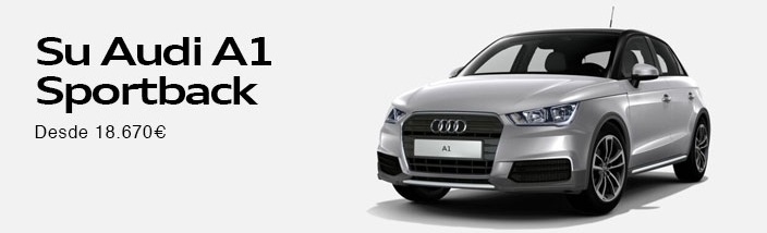 Audi A1 Sportback desde 18.760€