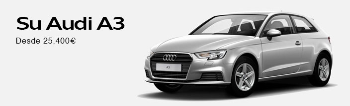 Audi A3 desde 25.610€