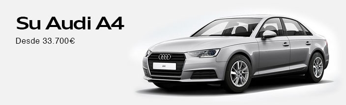 Nuevo Audi A4 desde 33.700 €