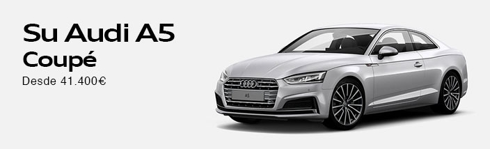 Audi A5 Coupé desde 41.430 €