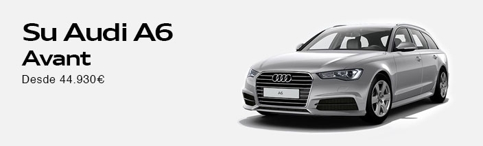 Audi A6 Avant desde 44.930€