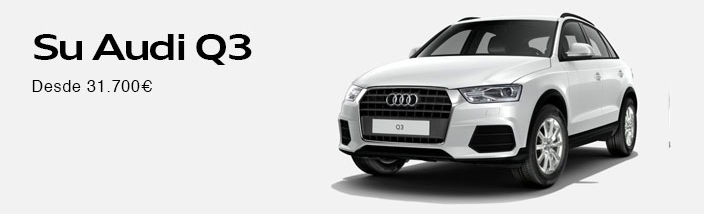 Audi Q3 desde 31.850€