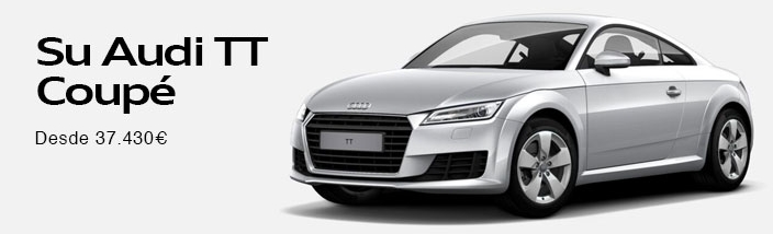 Audi TT Coupé desde 37.520€