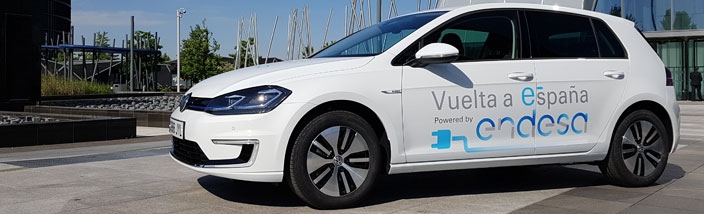 La primera “vuelta” del Volkswagen e-Golf por España