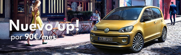 Volkswagen Move Up! por 90 euros al mes en Levante Wagen