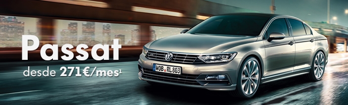 Nuevo Passat desde 271 €/mes en Levante Wagen