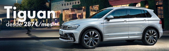 Nuevo Tiguan desde 287 €/mes en Levante Wagen