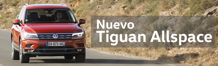 Lo más grande ha llegado. Nuevo Tiguan All Space.