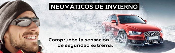  Comprueba la sensación de conducir con Neumáticos de invierno.