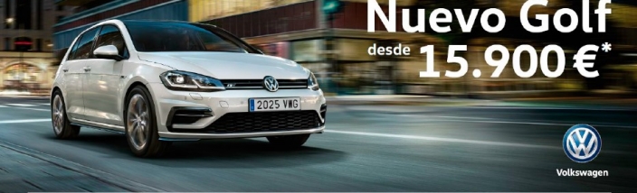 Oferta Volskwagen Golf desde 15.900 Valencia