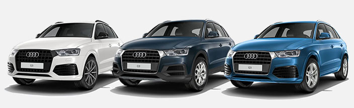 Audi Q3 Black Line edition Levante Wagen