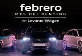 Levante  Wagen celebra en Febrero el Mes del Renting ampliando el número de ofertas