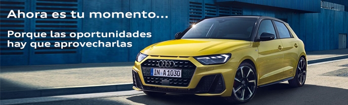 Tienes carácter para dominar el asfalto. Audi A1 Sportback tu mejor opción.