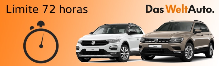 Vuelven las 72 horas de ocasión de vehículos de ocasión Volkswagen.